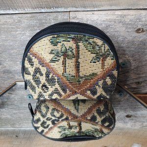 Tapestry Coin - Money Purse Southwest Design - Zippered - Lined